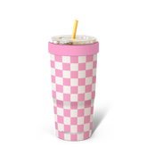 To-Go Buddy | Pink Checkered