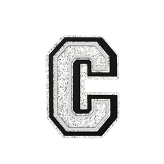 Budz | Silver Letter C