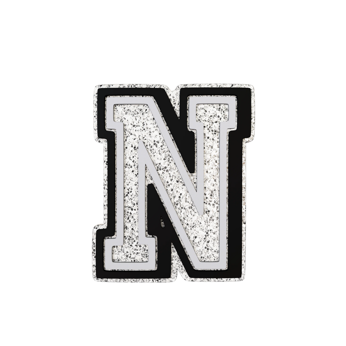 Budz | Silver Letter N