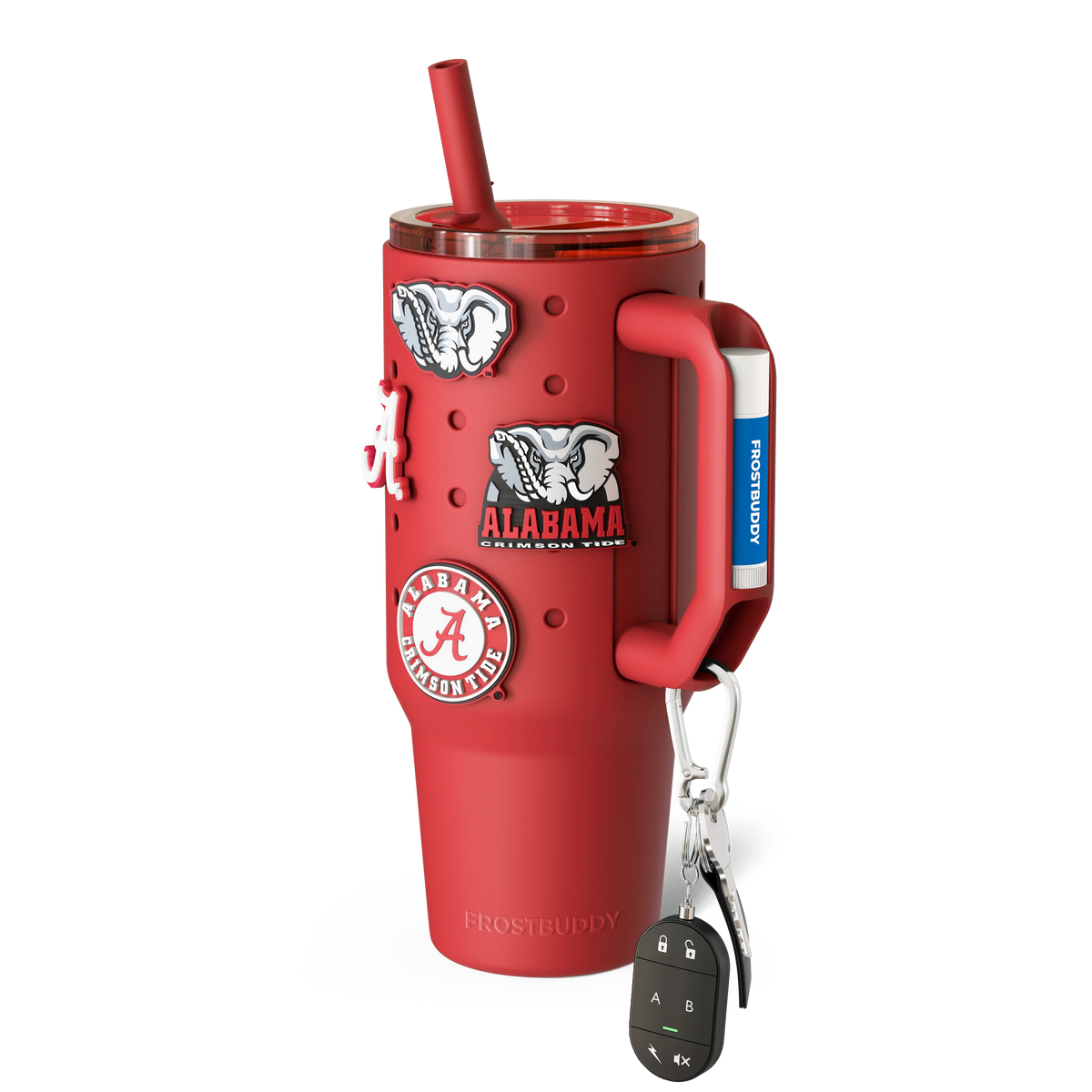 Thicc Buddy 40oz | Alabama Crimson Tide | Skin + Budz Bundle
