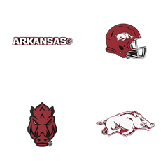 Budz | Arkansas Razorbacks | 4-Pack Bundle