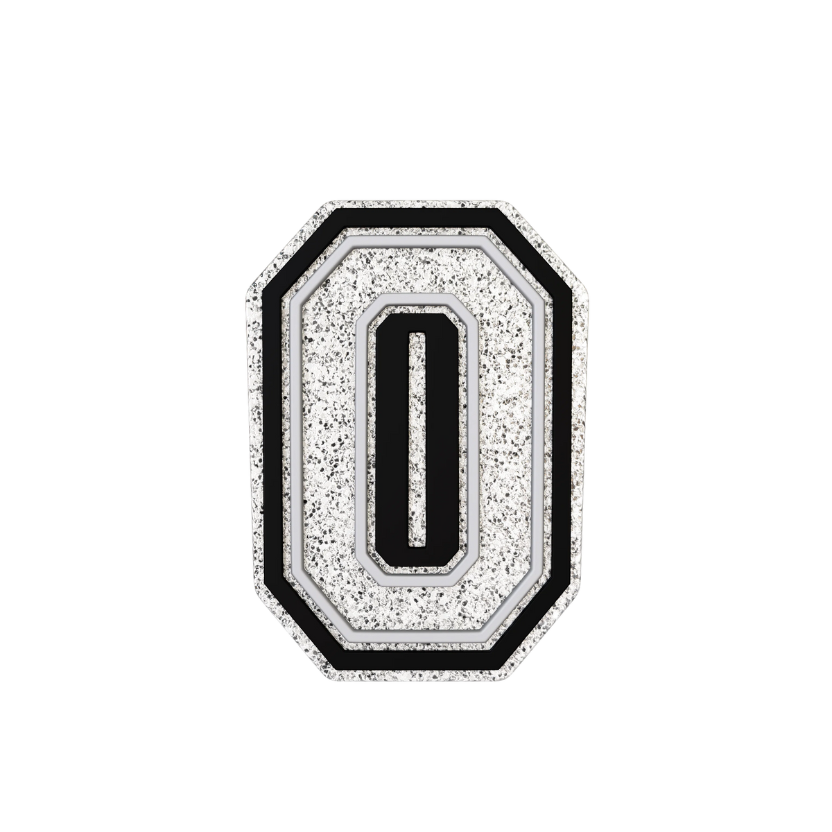Budz | Silver Letter O