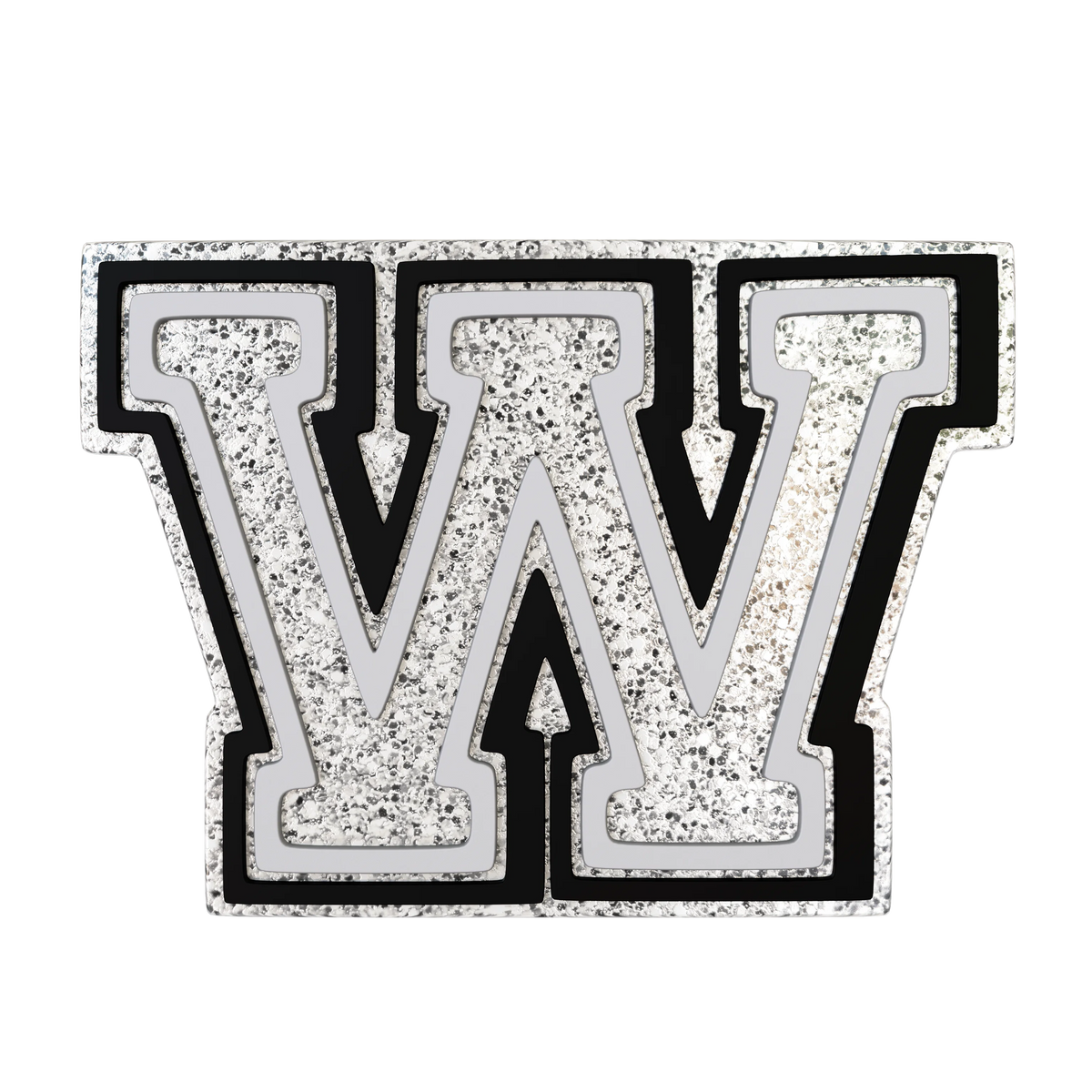 Budz | Silver Letter W