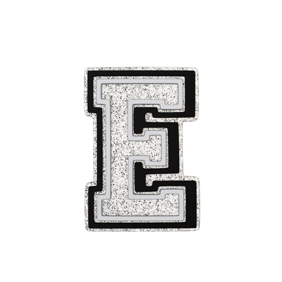 Budz | Silver Letter E