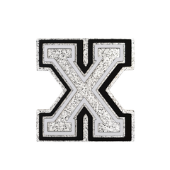 Budz | Silver Letter X